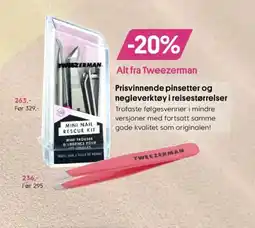 VITA Alt fra Tweezerman tilbud
