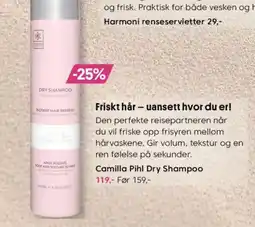 VITA Camilla Pihl Dry Shampoo tilbud