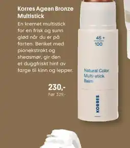 VITA KORRES Agean Bronze Multistick tilbud