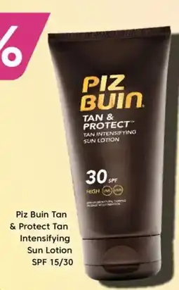 VITA Piz Buin Tan & Protect Tan Intensifying Sun Lotion tilbud