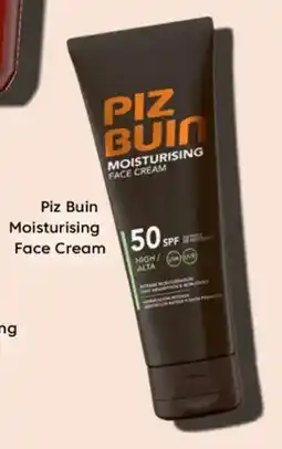 VITA Piz Buin Moisturising Face Cream tilbud