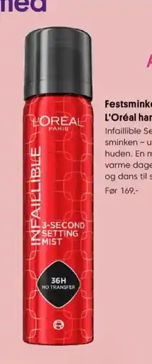 VITA L'ORÉAL Infaillible Setting Mist tilbud