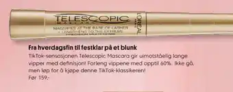 VITA L'ORÉAL Telescopic Mascara tilbud