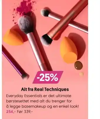 VITA Alt fra Real Techniques tilbud