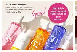 VITA Sol de Janeiro Body Mist tilbud