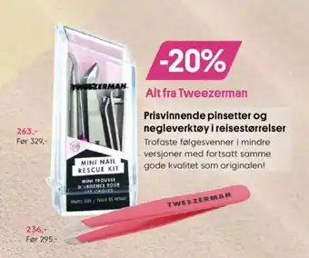 VITA Alt fra Tweezerman tilbud