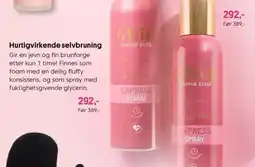 VITA Hurtigvirkende selvbruning tilbud