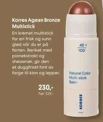 VITA KORRES Agean Bronze Multistick tilbud