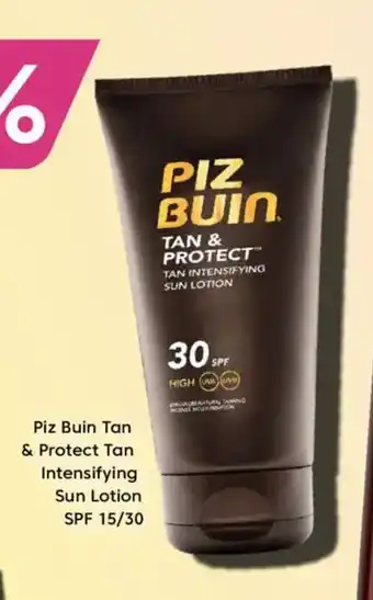 VITA Piz Buin Tan & Protect Tan Intensifying Sun Lotion SPF 15/30 tilbud