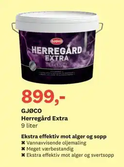 Bygger'n GJØCO Herregård Extra tilbud
