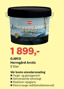 Bygger'n GJØCO Herregård Arctic tilbud