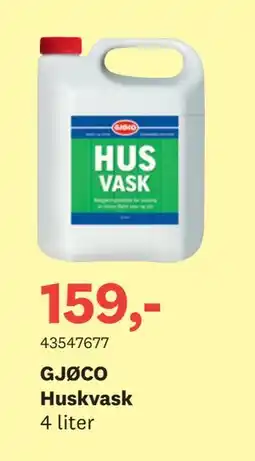 Bygger'n GJØCO Huskvask tilbud