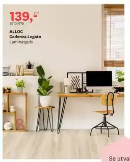 Bygger'n ALLOC Cadenza Legato tilbud