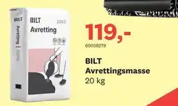 Bygger'n BILT Avrettingsmasse tilbud