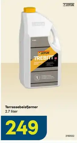 Maxbo Terrassebeisfjerner tilbud