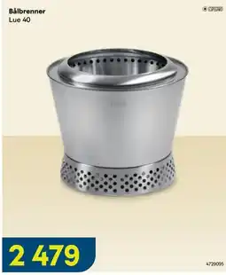 Maxbo Bålbrenner Lue 40 tilbud
