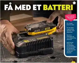 Maxbo *Ved kjøp av minst ett Fatmax verktøy på batteri til hus eller hage, maks. 2 batterier pr. kunde. tilbud