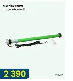 Maxbo Markisemotor m/fjernkontroll tilbud