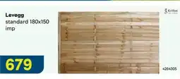 Maxbo Levegg standard 180x150 imp tilbud