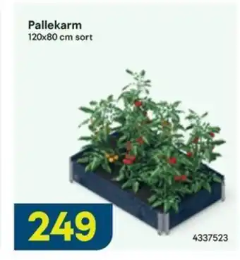 Maxbo Pallekarm  sort tilbud