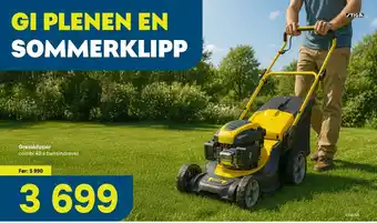 Maxbo Gressklipper combi 48 s bensindrevet tilbud