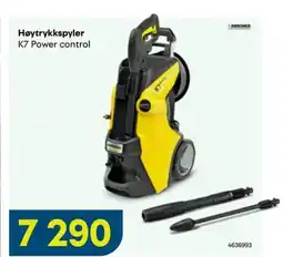 Maxbo Høytrykkspyler K7 Power control tilbud