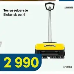 Maxbo Terrassebørste Elektrisk pcl 6 tilbud