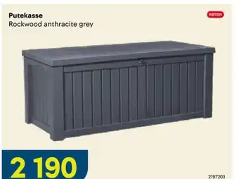 Maxbo Putekasse Rockwood anthracite grey tilbud