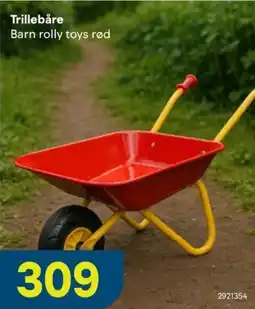 Maxbo Trillebåre Barn rolly toys rød tilbud