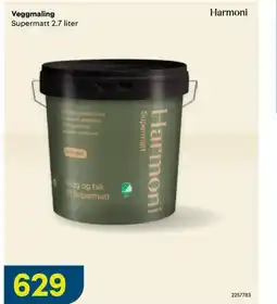 Maxbo Veggmaling Supermatt 2.7 liter tilbud