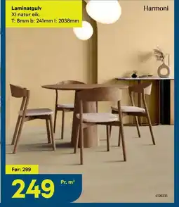 Maxbo Laminatgulv tilbud