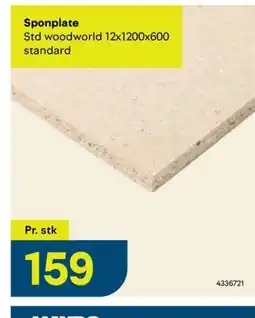 Maxbo Sponplate tilbud