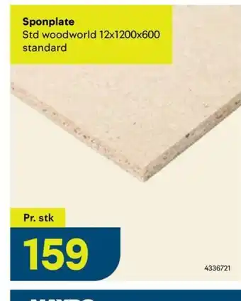 Maxbo Sponplate tilbud