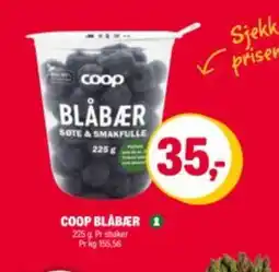 Coop Extra COOP Blåbær tilbud