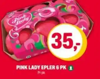 Coop Extra PINK LADY Epler 6 pk tilbud