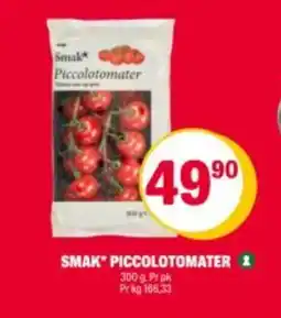 Coop Extra SMAK Piccolotomater tilbud