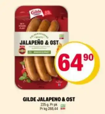 Coop Extra GILDE Jalapeno & ost tilbud
