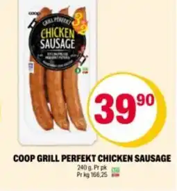Coop Extra COOP Grill perfekt chicken sausage tilbud