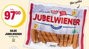 Coop Extra GILDE Jubelwiener tilbud
