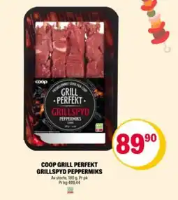 Coop Extra COOP Grill perfekt grillspyd peppermiks tilbud