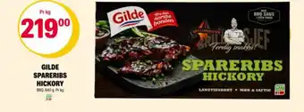 Coop Extra GILDE Spareribs hickory tilbud