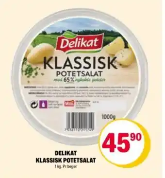 Coop Extra DELIKAT Klassisk potetsalat tilbud