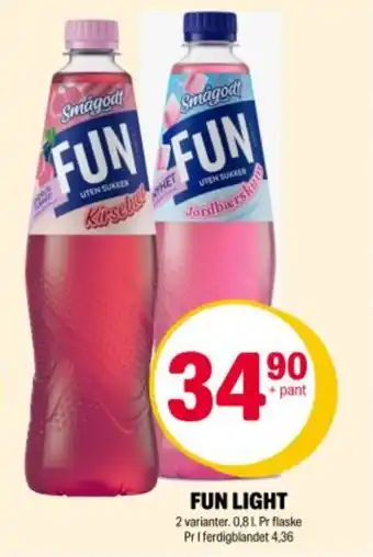 Coop Extra FUN Light tilbud