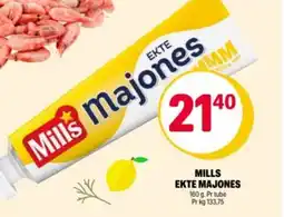 Coop Extra MILLS Ekte majones tilbud