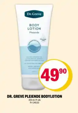 Coop Extra DR. GREVE Pleiende bodylotion tilbud