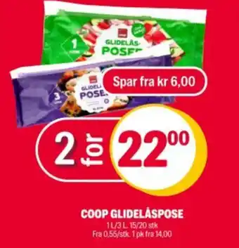 Coop Extra COOP Glidelåspose tilbud