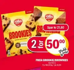 Coop Extra FREIA Brookie/brownies tilbud