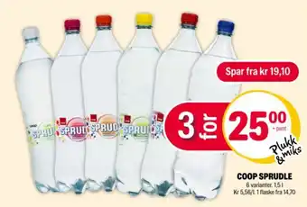Coop Extra COOP Sprudle tilbud