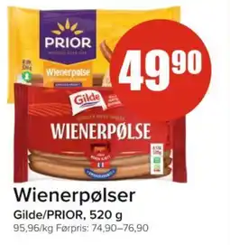 Spar Wienerpølser tilbud