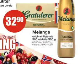 Spar Melange tilbud